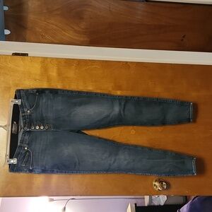 Torrid Size 14 jeans, button fly, bombshell skinny